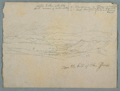 Utsikt från Hill of San Juan, förmodligen Colombia av Frederic Edwin Church