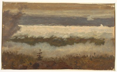 Utsikt över molnen från Catskill Mountain-Top av Frederic Edwin Church
