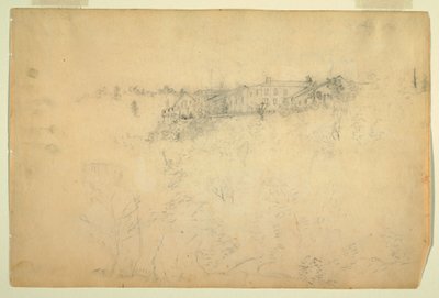 Utsikt över Catskill Mountain House av Frederic Edwin Church