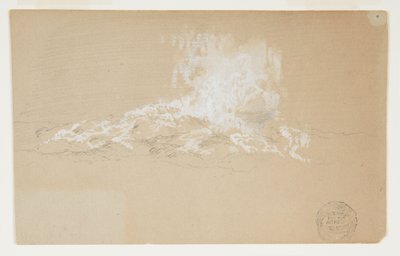 Vågor som bryter mot stenar av Frederic Edwin Church