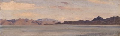 Mindre Asiens kust sedd från Rhodos av Frederic Leighton