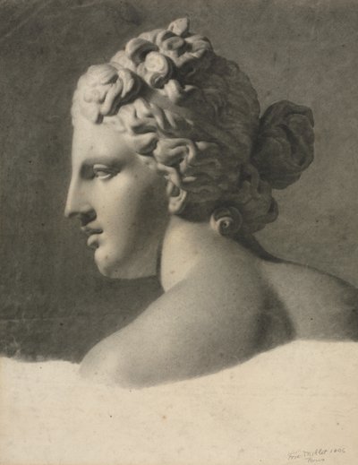 Studie av en gipsgjutning a la bosse, 1806. av Frederic Millet