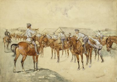 En uppmaning till vapen av Frederic Remington