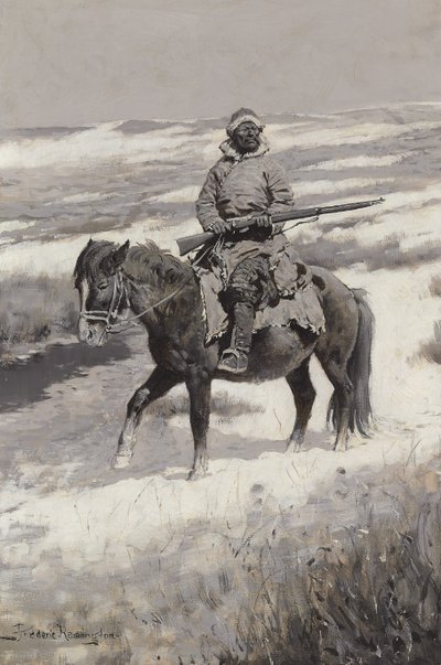 En manchurisk bandit, ca 1904 av Frederic Remington