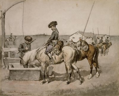 En kosack från Amoor av Frederic Remington
