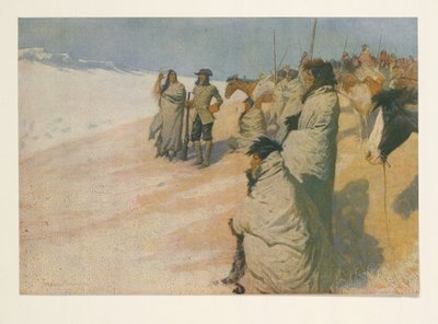 La Verendrye från Colliers Weekly, pub. 1906 av Frederic Remington