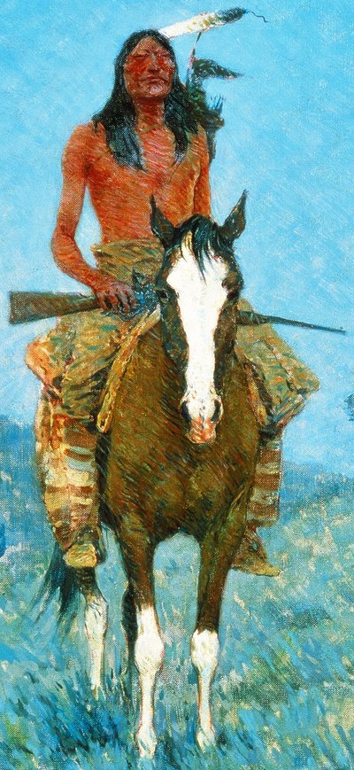 Utanförstående av Frederic Remington