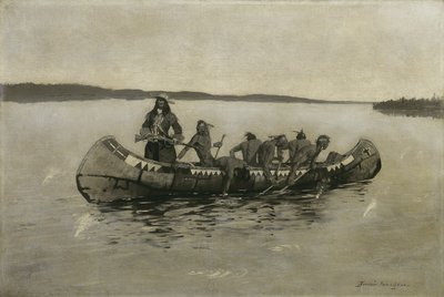 Detta var en dödlig ombordstigning, 1898. av Frederic Remington