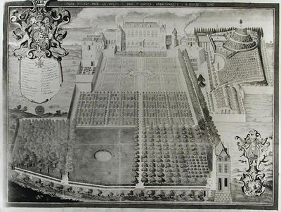 The Kings Medicinal Plant Garden, 1636 av Frederic Scalberge