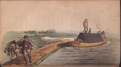 Pråmtornet från Ackermanns World i miniatyr av Frederic Shoberl