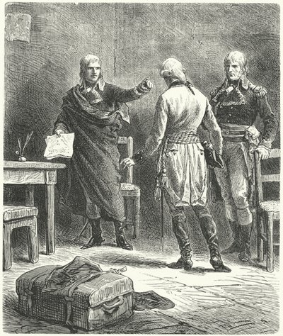 Mantuas kapitulation till Napoleon Bonaparte av Frederic Theodore (after) Lix