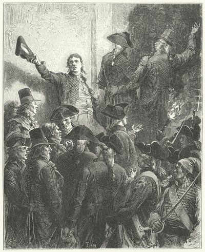 Girondinernas undergång av Frederic Theodore (after) Lix