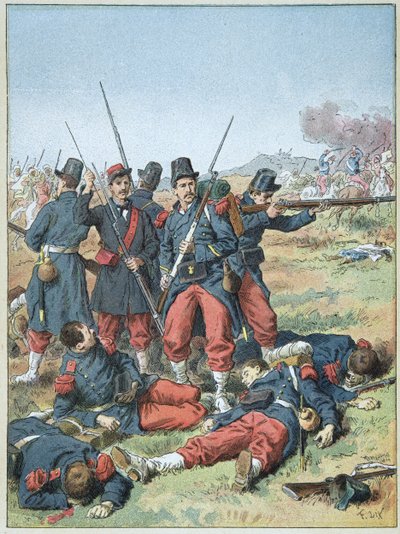 Sergeant Blandan, 11 april av Frederic Theodore Lix