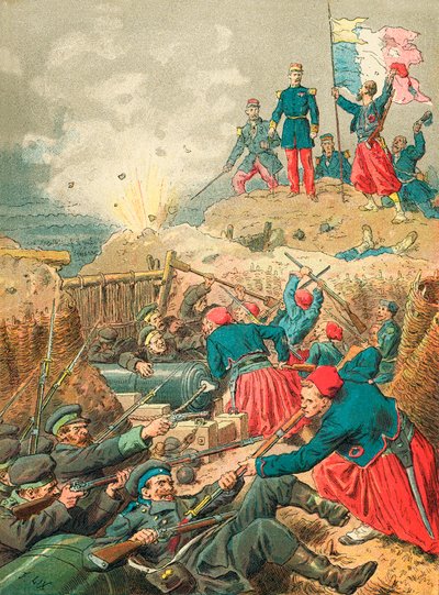 Intagandet av Malakoff av Frederic Theodore Lix
