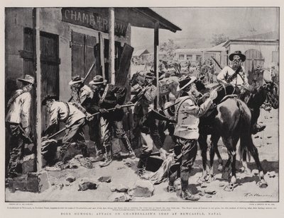 Boer Humor, Attack på Chamberlain
