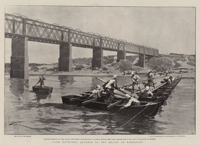 Lord Methuens framryckning till Kimberley-avlösningen av Frederic de Haenen