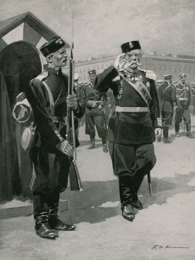 Officer och Sentinel av Frederic de Haenen