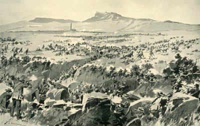 The Ambuscade at Koornspruit: A Critical Moment, 1900, 1901. av Frederic de Haenen