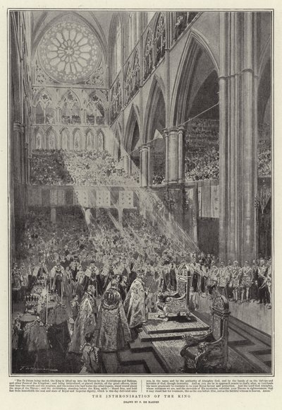 Kungens intronisation av Frederic de Haenen