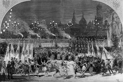 Teaterrepresentation: "" Michel Strogoff"" av Jules Verne (1828-1905) och Adolphe d