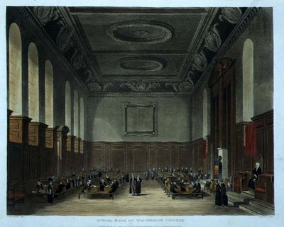 School Room of Winchester College, från 
