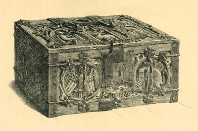 Skrin, c1400, 1881. av Frederick Albert Slocombe