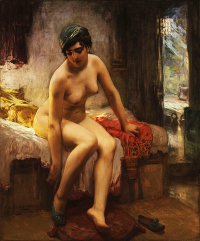 En algerisk prostituerad, av Frederick Arthur Bridgman