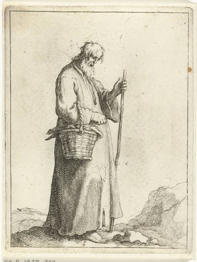 Bonde med korg 15 små figurer (serietitel) av Frederick Bloemaert