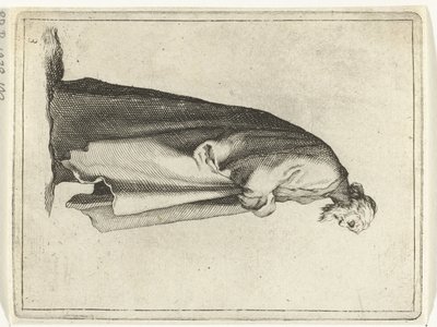 Gammal man med lång päls 15 små figurer (serietitel) av Frederick Bloemaert