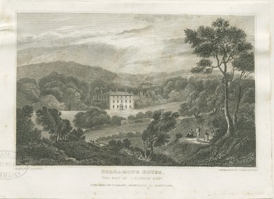 Colton -Bellamore House: stålgravyr, nd [c 1830] (tryck) av Frederick Calvert