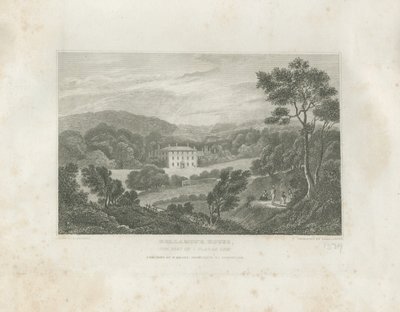 Colton - Bellamour House: gravyr, nd [c 1830] av Frederick Calvert