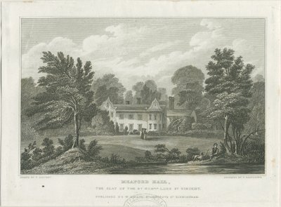Meaford Hall: gravyr och [?mitten av 1800-talet] av Frederick Calvert