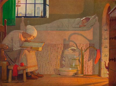 Ordet, c1922 av Frederick Cayley Robinson
