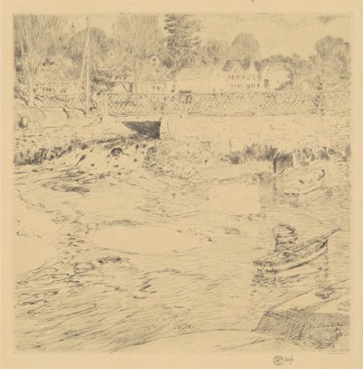 Gammal spets, 1915. av Frederick Childe Hassam
