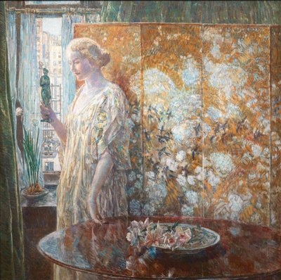 Tanagra The Builders, New York, 1918. av Frederick Childe Hassam