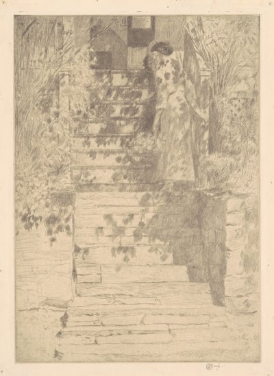 Stegen, 1915. av Frederick Childe Hassam