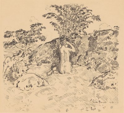 Vilda körsbärsträdet, 1918. av Frederick Childe Hassam
