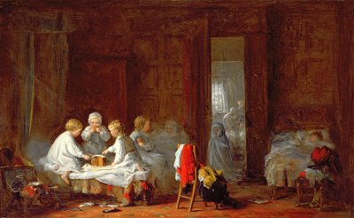En midnattsfest, 1866 av Frederick Daniel Hardy