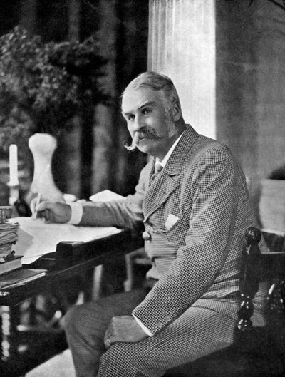 Sir William Schwenck Gilbert 1836-1911, engelsk dramatiker och humorist, 1911-1912. av Frederick Downer and Sons