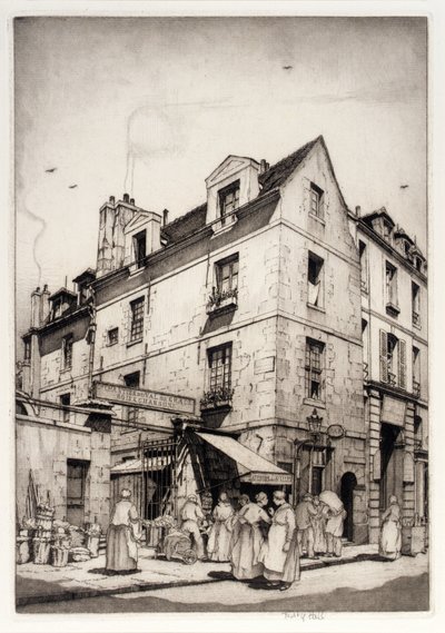 Lilla franska marknaden av Frederick G. Hall