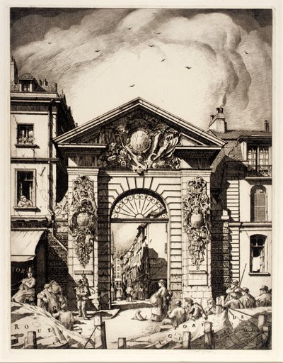 Rouen, Porte de Guillaume av Frederick G. Hall