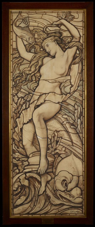 Vatten, från serien "De fyra elementen", c.1888-89 av Frederick G. Smith