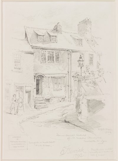 Thomas Bewicks verkstad, St Nicholas