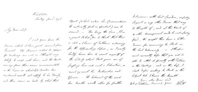 Brev av William Pitt till hertigen av Portland, 1796 1865. av Frederick George Netherclift