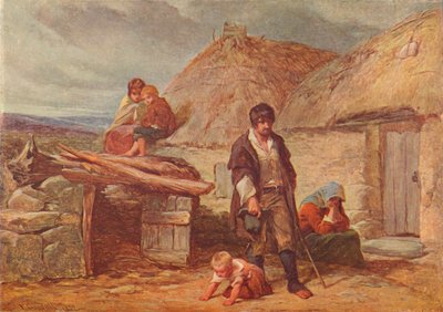 En irländsk vräkning, 1850 1906 av Frederick Goodall