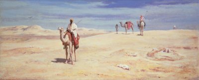 Araber i öknen av Frederick Goodall