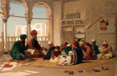 Sultan Hassans skola i Kairo av Frederick Goodall