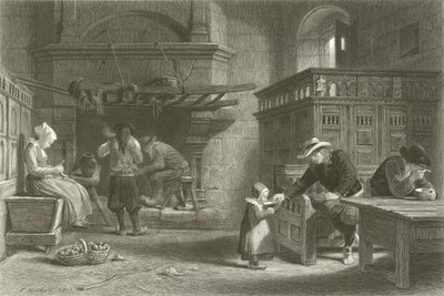 The Homely Meal, Bretagne av Frederick Goodall