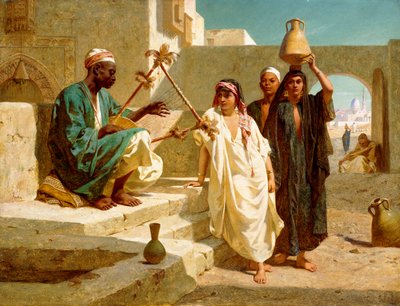 Sången om den nubiska slaven, 1864 av Frederick Goodall