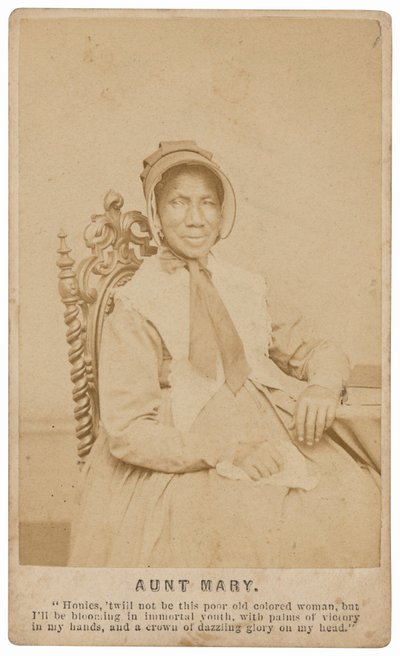Moster Mary Dines,ca. 1865 (foto) av Frederick Gutekunst